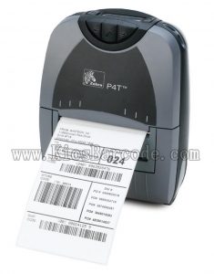 Tutorial Printer Barcode Mobile Zebra P4T
