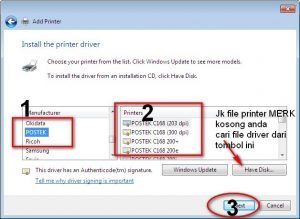 Cara Install Driver Printer Kasir dan Barcode Cara Install Driver Printer Kasir dan Barcode