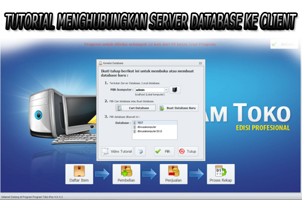 Tutorial Menghubungkan Database Server Ke Client