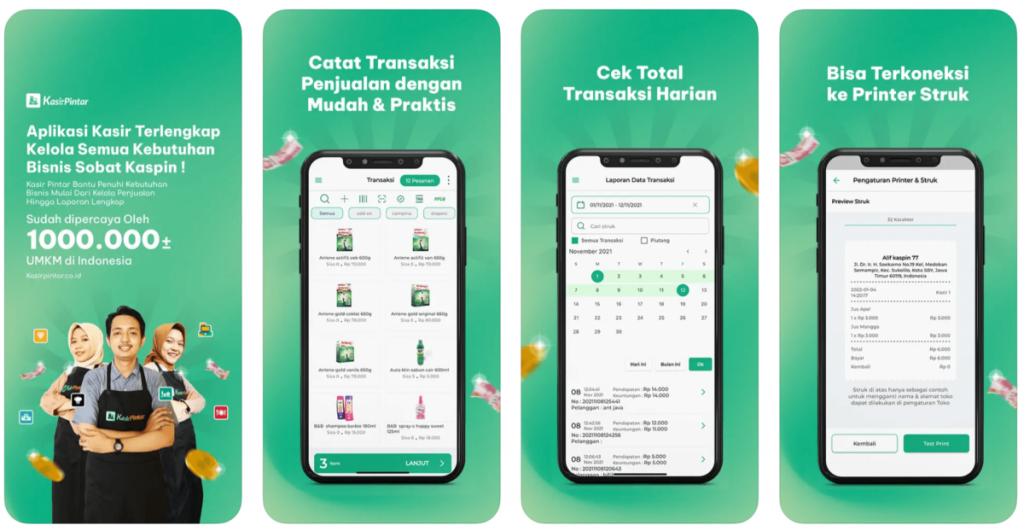 3 recomendasi aplikasi kasir android/mobile